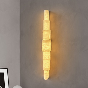 Marble Wall Lamp LED Light Source 220V Bedroom Entryway <b>Decorative</b> <b>Lighting</b> - Product Image 3