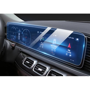 Protector de pantalla para <span class=keywords><strong>mercedes</strong></span>-<span class=keywords><strong>benz</strong></span> GLE <span class=keywords><strong>GLS</strong></span> G S E película protectora de vidrio templado impermeable 9H para W167 V167 GLE 350 450 X167 G463 - Product Image 3