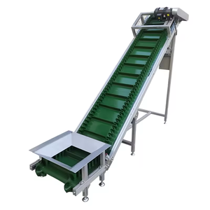 Cinta Transportadora de Escalada de PU/PVC con Velocidad Ajustable, Precios de Fábrica Personalizados, <span class=keywords><strong>para</strong></span> Línea de Empaquetado de Cajas - Product Image 2