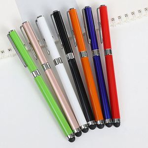 Cheapest 2-In-1 Metal Gel Ink <b>Pen</b> With Touch Screen Stylus Printed Logo Customized Laser for Stationery <b>Gift</b> - Product Image 5