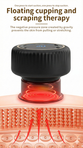 Phenitech-Smart <span class=keywords><strong>Cupping</strong></span> <span class=keywords><strong>Therapy</strong></span> Massager Terapi Cahaya Merah untuk Meredakan Nyeri Terkhusus, Kekakuan, Nyeri Otot - Product Image 2