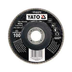 Disco de Pulir Yato 125x22.4 mm Grano 100 para Corte de Metal - Product Image 1