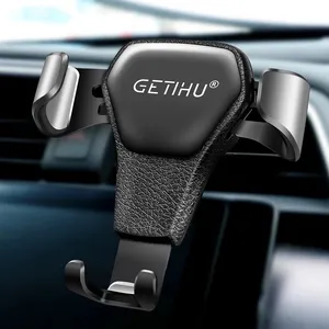 New Hot Product Gravity Car Phone Holder Car Air Vent Clip GPS Stand For iPhone For Samsung for smart phone