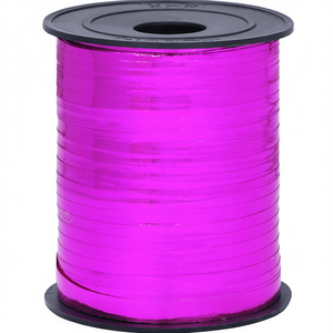 Cinta Brillante Color Fucsia 450M para Decoración de Fiestas - Product Image 2