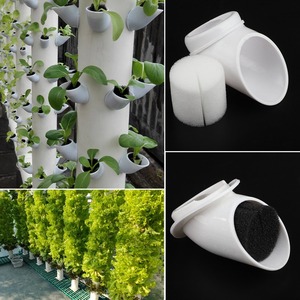 Sistema de Cultivo Hidropónico al por Mayor, Mini Torre de Jardín Vertical para Cultivo en Interiores y Exteriores, con Niveles y Orificios para Plantar Hierbas y Vegetales - Product Image 3