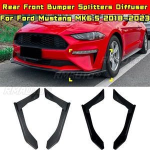 Kits de style pour Ford Mustang MK6.5 2018-2023 : Séparateurs de pare-chocs avant et arrière, diffuseur, lames de pare-chocs avant et arrière, diffuseur - Product Image 2