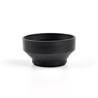 Pare-soleil pliable 3 en 1 en caoutchouc 55mm pour appareil photo DSLR