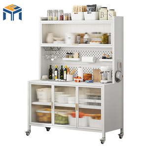 Buffet en métal <span class=keywords><strong>industriel</strong></span> durable pour un rangement sécurisé dans les cuisines commerciales, les restaurants ou les lieux à fort trafic - Product Image 2