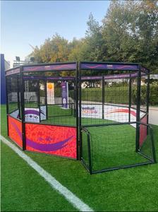 Équipement sportif LDK, cage <span class=keywords><strong>de</strong></span> panna miniature professionnelle et sécurisée pour l'extérieur, gazon artificiel, terrains <span class=keywords><strong>de</strong></span> football <span class=keywords><strong>de</strong></span> rue - Product Image 2