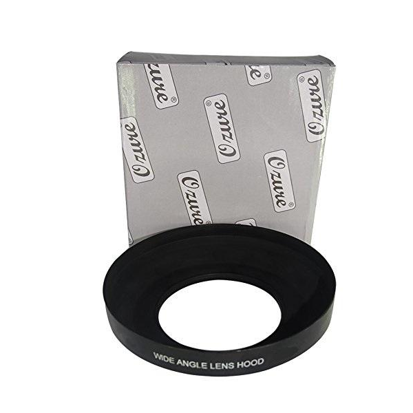 Ozure 72mm Full Frame Wide Angle Anodized Aluminium Lens Hood Compatible with All Major Camera Brands and Sigma Accessories