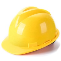 Casque de sécurité ABS PE V Guard à haute résistance aux chocs Construction Équipement de protection individuelle casque de sécurité