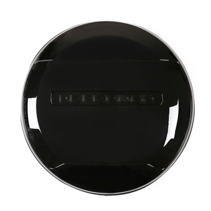 Copriruota di scorta esterno Santorini Full Black in ABS per <span class=keywords><strong>Land</strong></span> <span class=keywords><strong>Rover</strong></span> Defender 2020-2025 - Product Image 1