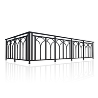 Chaude Nouveau Design D'ornement En Alliage D'aluminium Des Cours de Jardinage Clôture Panneaux Garde-Corps