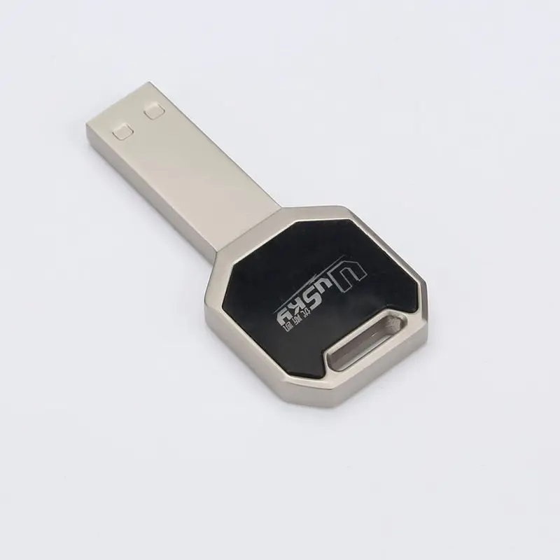 Kunci Mini LED USB Flash Drivre lampu Led mobil Usb Flash Disk memori Diska cahaya logam memancarkan cahaya Usb Flash Driver