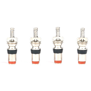 แกนวาล์วแบบก้นแบน 5V1 เกลียวทองแดงแบบไม่มียางใน สำหรับวาล์วแอร์รถยนต์แรงดันสูง รุ่น PT4 - Product Image 1