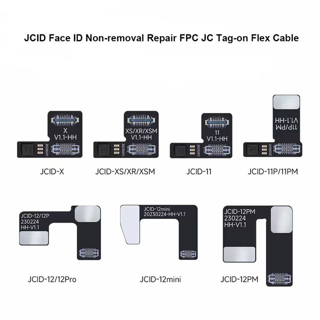 JC V1SE WiFi版プログラマー | iPhone X-14 Pro Max用Face ID修理ツール