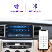 Reproductor Multimedia MP5 Universal para Automóvil, Pantalla Táctil HD de 7 Pulgadas, Doble DIN, con USB, Bluetooth, FM, Estéreo, Amplificador, Control del Volante