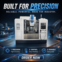 Centro de Fresado Vertical CNC VMC855 con Certificación CE, Alta Precisión, Estable, Automatizado, Multifuncional, Fácil Operación, Piezas de Calidad