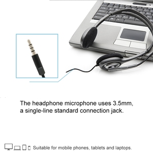 Casque stéréo <span class=keywords><strong>Logitech</strong></span> H111 avec microphone, prise 3,5 mm, cordon de 1,8 m, utilisation professionnelle, écouteurs filaires, gris, ABS - Product Image 5