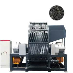 Industrielle Recycling-Reifen Gummi Granulat Ausrüstung Schrott Auto LKW Reifen Stoßstange Reifens chredder Maschine