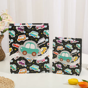 Sacchetti di carta Kraft in cartone per lo Shopping personalizzati sacchetti di carta per cartoni animati per il confezionamento di sacchetti di carta regalo da <span class=keywords><strong>donna</strong></span> - Product Image 5