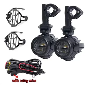 40w Motorcycle Led Auxiliary Lighting System With Drl Motorcycle Fog Light Motorcycle Indicator For Bmw