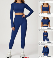 Leggings de yoga taille haute pour femmes avec poches arrière, respirants, séchage rapide, sans coutures, en Spandex/Nylon, effet ventre plat, grandes tailles XXL/XL