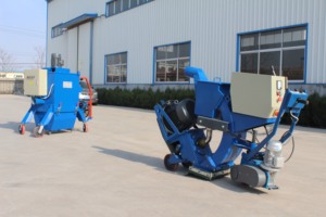 Machine <span class=keywords><strong>de</strong></span> sablage mobile robuste pour le décapage <span class=keywords><strong>de</strong></span> la rouille des tôles d'acier - Product Image 4