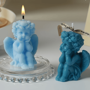 Candela Profumata Angelo per Regalo di Compleanno Romantico e Creativo, Decorazione da Tavolo Profumata Ornamento per Arredamento Casa - Product Image 3