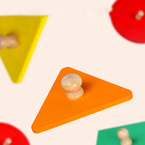 Direct Sale From Manufacturer Hot New Five-Color Geometric Panel Best-Selling Educational Wooden Toys for Kids Boys and Girls - Product Image 3