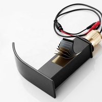 Robinet de lavabo automatique en laiton chromé noir robinet électronique à capteur intelligent led