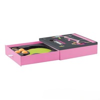 Ensemble de jeu de tennis de table miniature portable avec raquettes et balles pour jouer en intérieur et en extérieur