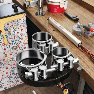 Phần 2 kẹp ống kẹp với buộc Lugs din3017 304 thép không gỉ đôi đã kết thúc mạnh mẽ họng kẹp - Product Image 3