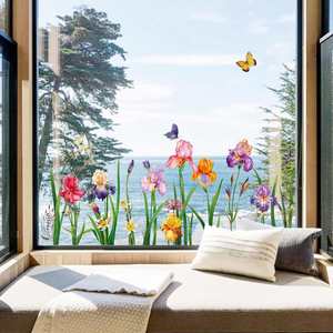 Double-Sided Reusable Home Decoration Detachable Decal Static Window Sticker Glass Electrostatic UV Printing <b>Vinyl</b> - Product Image 2