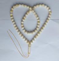 Chapelet islamique 66 perles imitation ambre russe, Tasbih, Misbaha, Chapelet de prière musulman
