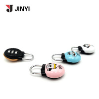 Cadenas combiné compact et personnalisé pour casiers de gym, valises, casques ; Cadenas antivol en fil d'acier en U