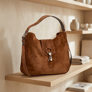 Bolso de Mano para Mujer de Cuero Puro de Primera Calidad, Personalizable, Impermeable, con Cierre, Ligero, de Gran Capacidad, con Dos Correas para el Hombro, OEM - Product Image 5