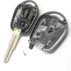 Topbest Hot Bán chìa khóa xe bao gồm <span class=keywords><strong>2</strong></span>-nút từ xa Vỏ chìa khóa Fob trường hợp cho s-angyong actyon kyron rexton - Product Image 3