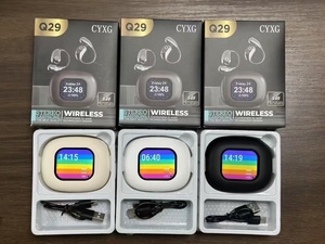 Audífonos <span class=keywords><strong>Originales</strong></span> Multifuncionales con Pantalla a Color, Control Táctil, BT5.4, Q29 OWS, Auriculares Intrauditivos - Product Image 1