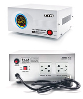 Mejor Precio LOGICSTAT PC-TKR Monofásico 50Hz 220V AVR Regulador/Estabilizador Automático de Voltaje CA con Pantalla LED para Smart TV y Refrigerador