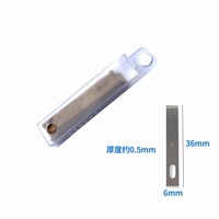 10 pièces enlèvement de colle couteau à lame en acier inoxydable pour la gravure Film de coupe téléphone portable carte mère IC CPU réparation propre
