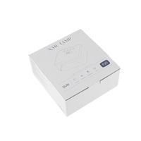 Lampe à ongles UV LED F20 120W, 30 perles à 4 puces, séchoir à ongles sans fil intelligent numérique multi-temps pour le durcissement du vernis gel, pour salon et domicile
