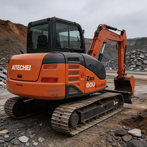 Excavadora de cadenas Hitachi usada, en buen estado, piezas originales, sin accidentes, sin reacondicionamiento, pocas horas de uso, excelente relación calidad-precio. - Product Image 1