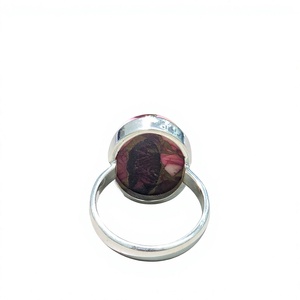 Oval Red Rose Oyster <b>Turquoise</b> <b>Ring</b> 925 Sterling Silver Classic Inspired Handmade Jewelry Anniversary Gift - Product Image 5