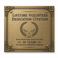Plaque métallique R Tro en laiton pour gravure, lettrage gravé, avec trous de suspension pour trophées et récompenses