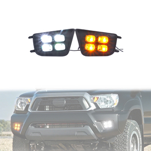 ไฟตัดหมอก LED คุณภาพสูง LUMA ไฟวิ่งกลางวัน DRL สำหรับปี 2012-2015 สีคู่ ขาว-เหลืองอำพัน พร้อมไฟเลี้ยว - Product Image 1