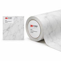 Film décoratif en PVC 3M pour panneaux muraux et meubles stratifiés, utilisé dans la décoration intérieure des hôtels et des bureaux