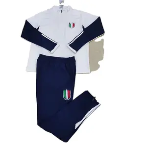 Nhà Máy ý nationall bóng đá đào tạo Tracksuit đồng phục, New Italy đội quý Dây kéo thể thao bóng đá đồng phục tracksuits