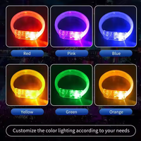 Bracelet Lumineux LED à Logo Personnalisé | 3 Modes d'Éclairage & 7 Couleurs | Remises sur Commande en Gros pour Fournisseur d'Articles de Fête pour Enfants
