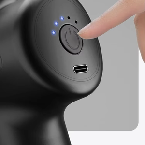 Pistola de masaje eléctrica portátil para terapia física, vibrador, mano, brazo, pierna, cuello, espalda, máquina de masaje muscular de cuerpo completo - Product Image 3